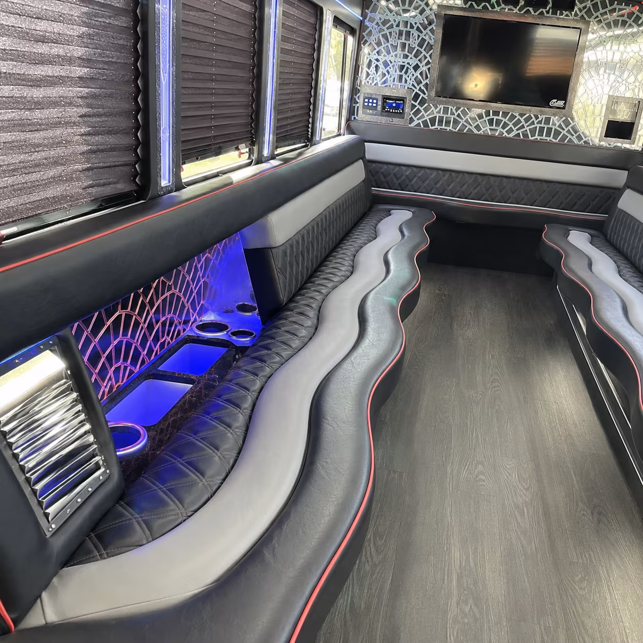 bachelorette and bachelor party bus rentals on 5th avenue south and beyond