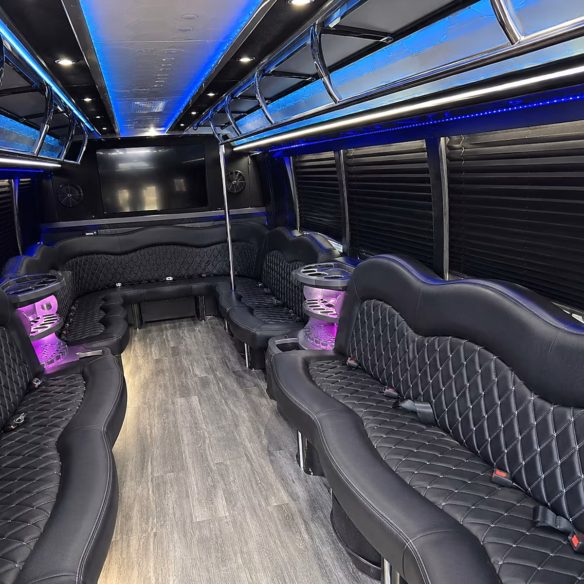 naples party bus rentals inside