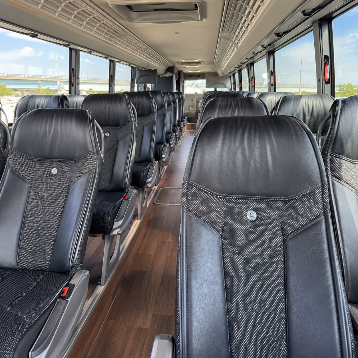 naples wedding transportation onboard seating