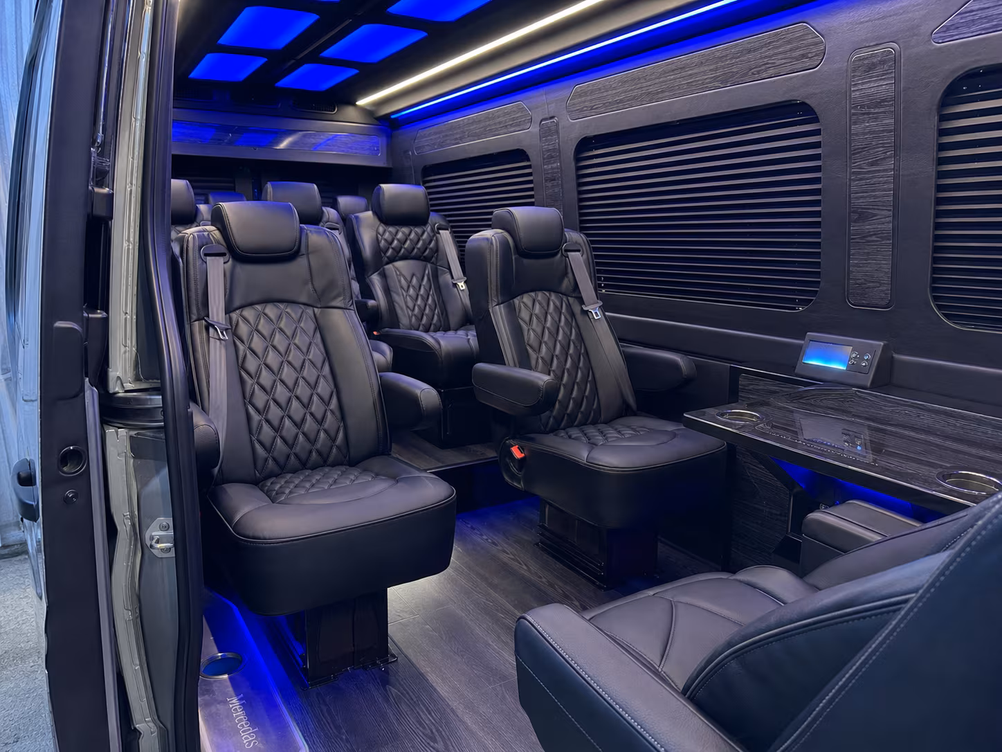sprinter van transportation for groups and events across naples